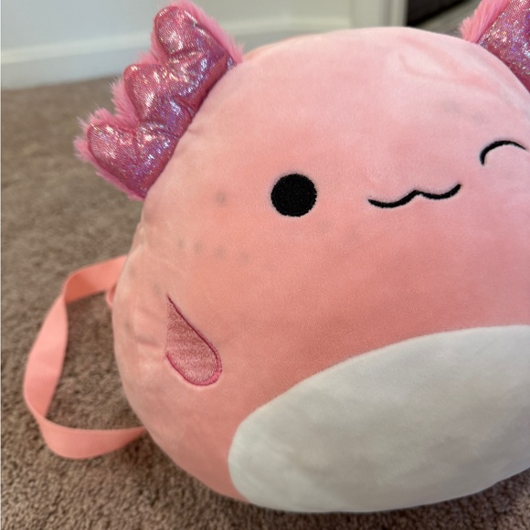 Squishmallows Archie The Axolotl Plush Mini Backpack - Picture 5 of 8